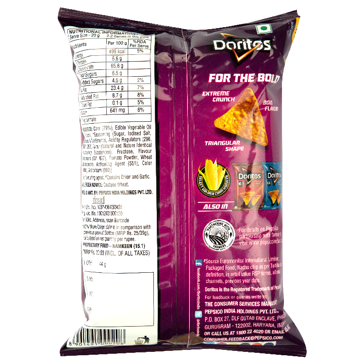 Doritos Nacho Chips - Sweet Chilli Flavour Combo
