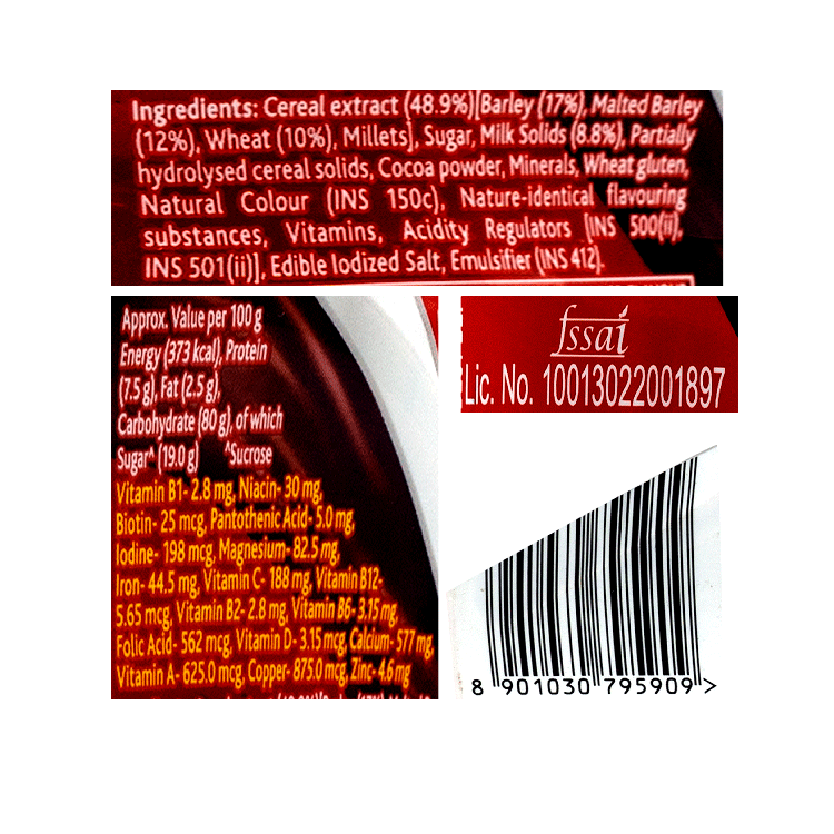 Boost 3X More Stamina & Nutrition Drink Jar