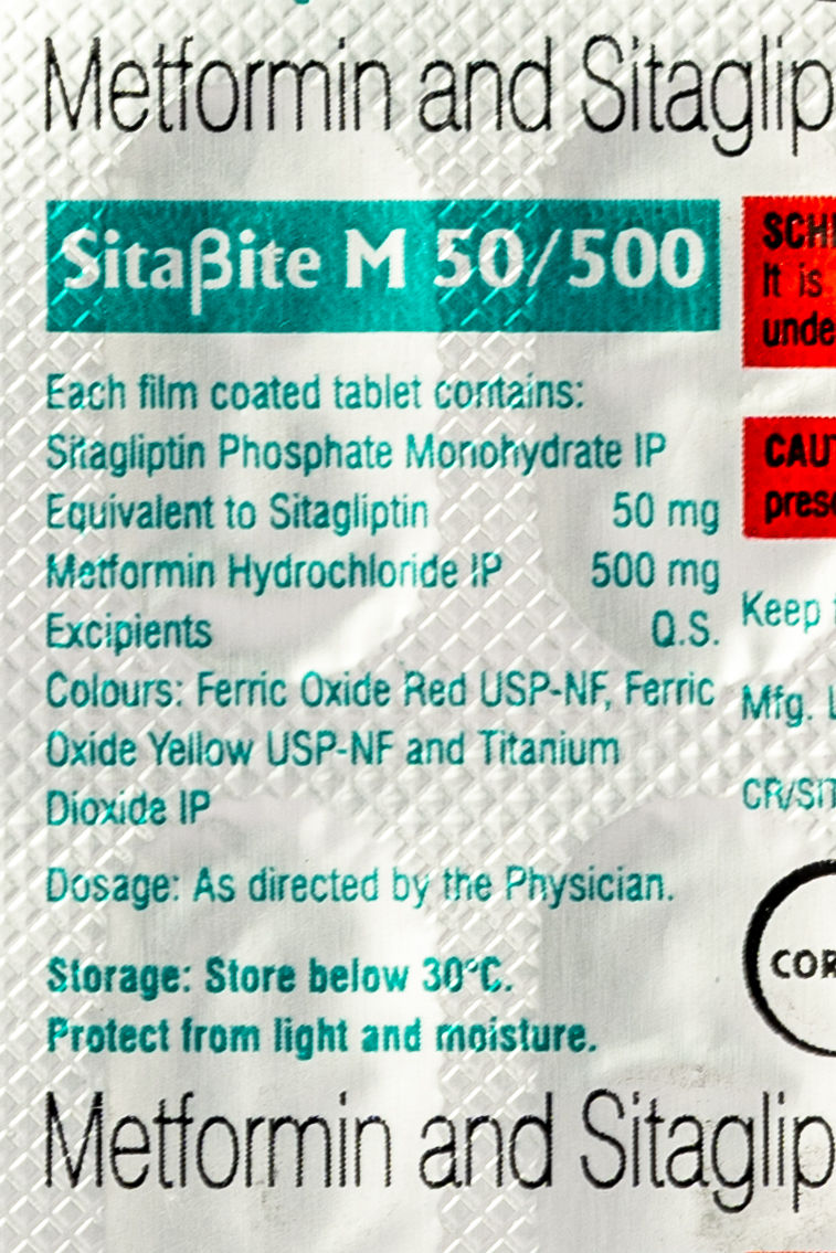Sitabite M 50/500 Tablet
