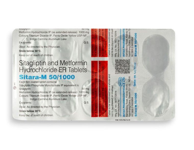 Sitara-M 50/1000 Tablets ER