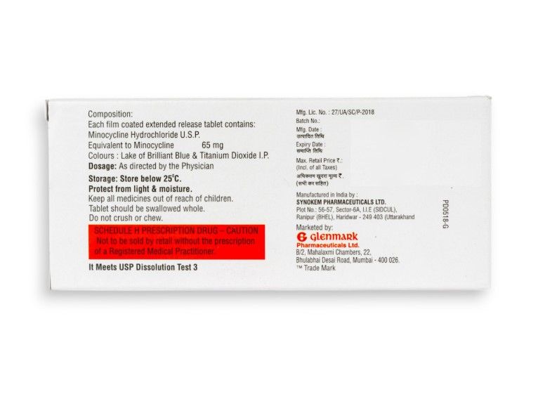 Minym ER 65 Tablets