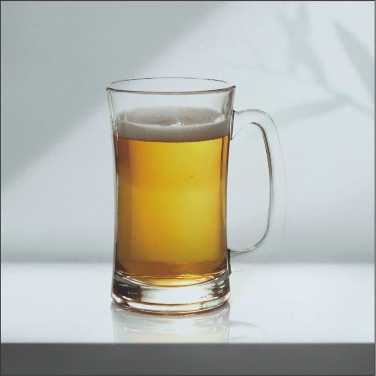 Yera Stylo Beer/Juice/Milkshake Mug Set of 2 | 350 ml Each
