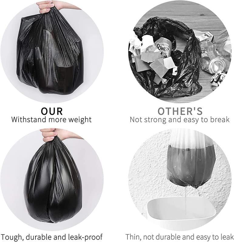 Ezee Premium Flat Garbage Bag - M 30 pc Combo