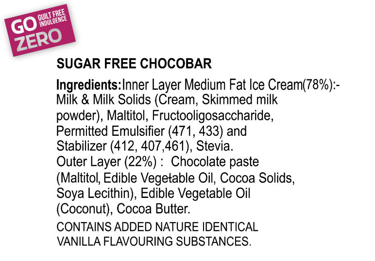 Go Zero - Nostalgia - Classic Chocobar Ice Cream