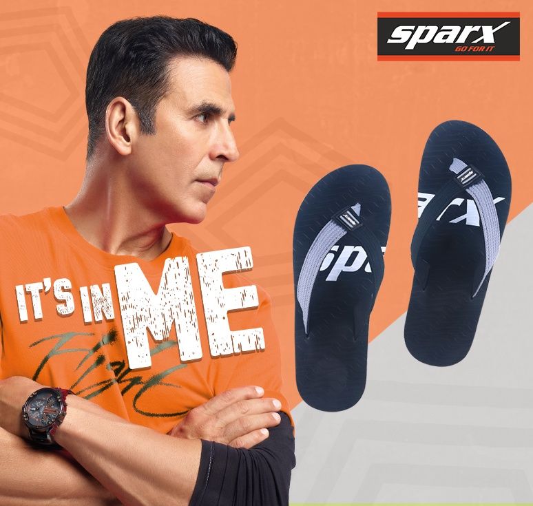 Sparx Slippers SFU-204 Grey Black For Men | 8 UK