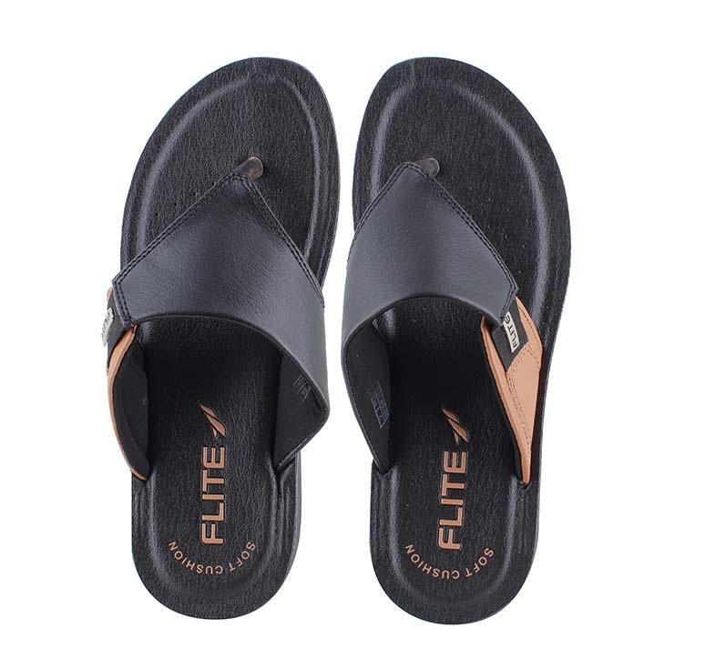 Flite Men's PUG-96 Slippers | Black | 7 UK