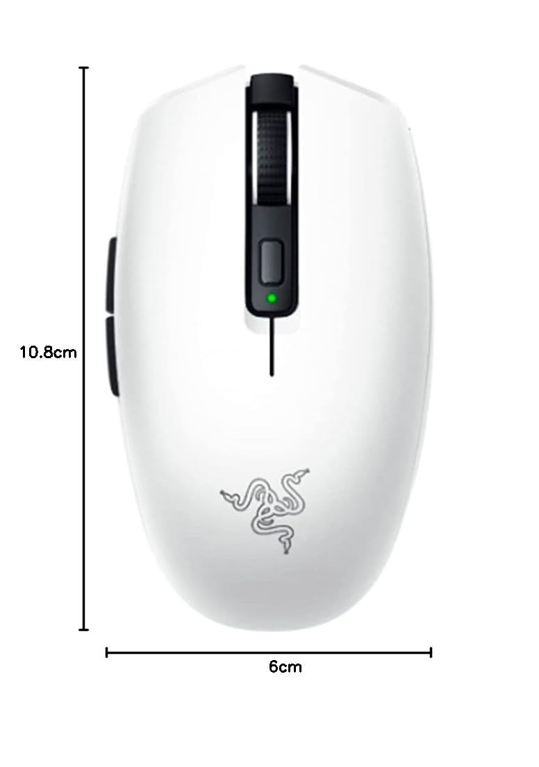 Razer Orochi V2 Mobile Wireless Gaming Mouse With Up To 950 Hours Of Battery Life- White