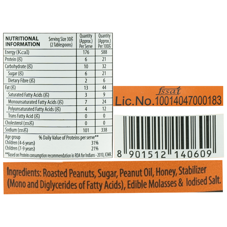 Sundrop Peanut Spread Honey Roast Crunchy