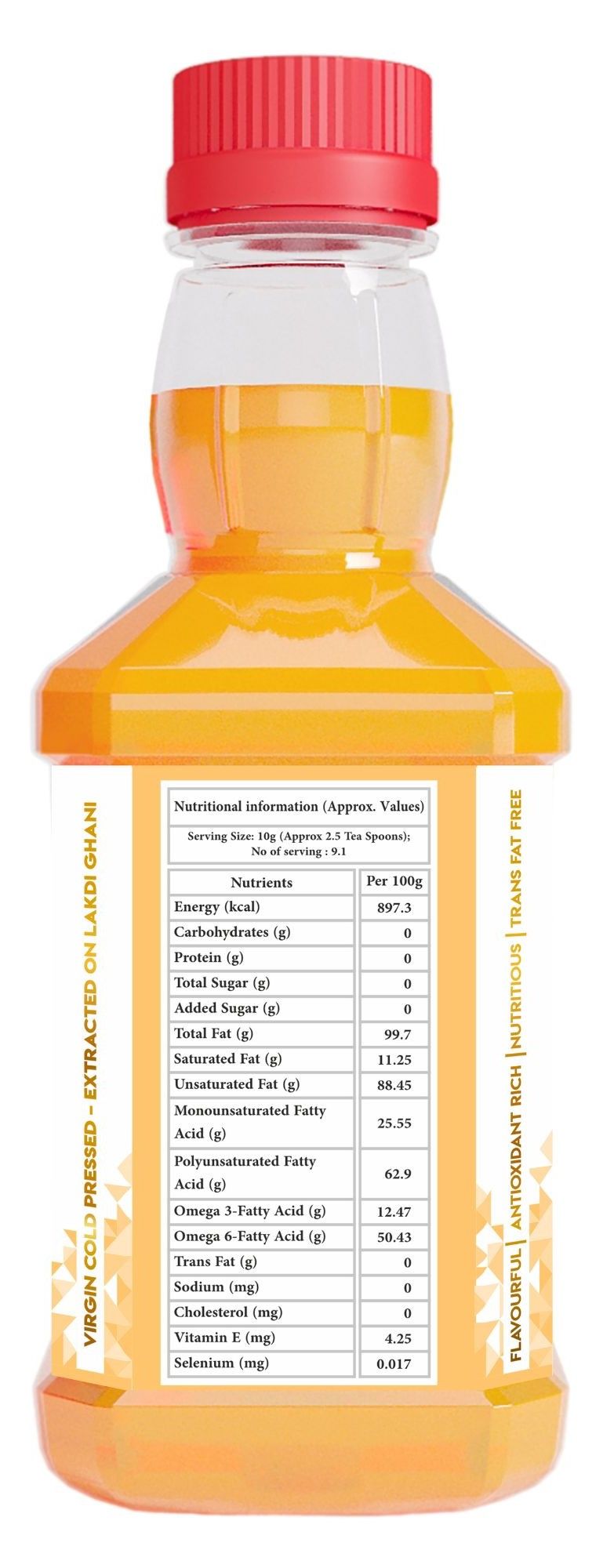 Indic Wisdom Wood Pressed Walnut Oil