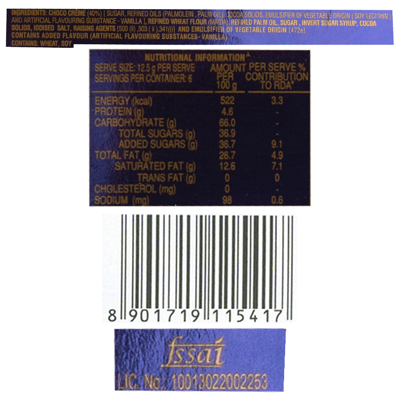 Parle Hide & Seek Choco Roll Choco Rolls