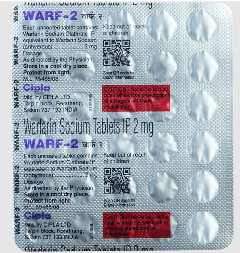 WARF-2 Tablets