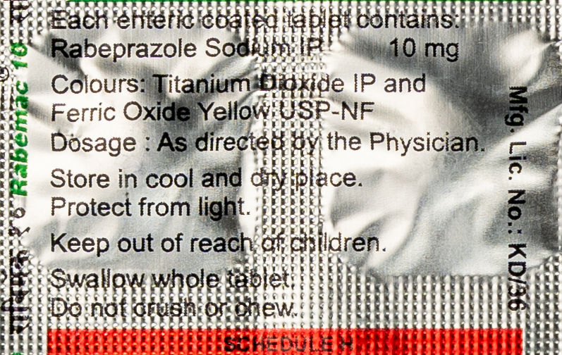 Rabemac 10 Tablets