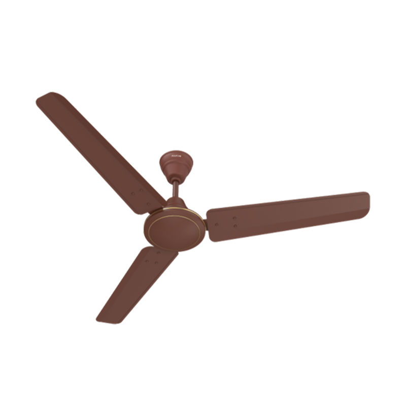Polycab Nippy Ceiling Fan,1200mm,100% Copper,Corrosion Resistant G-Tech Blades,Matt Brown