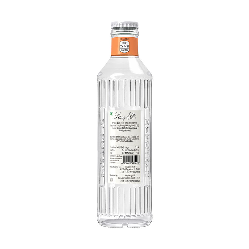 Sepoy & Co. Grapefruit Tonic Water