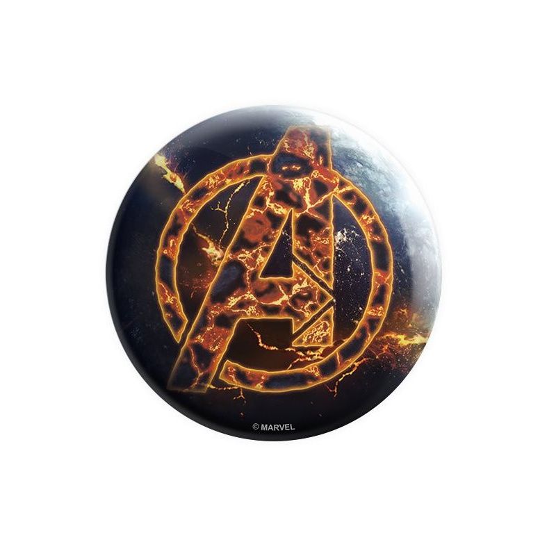 House Of Festivals Fiery Avengers - Marvel Official Badge