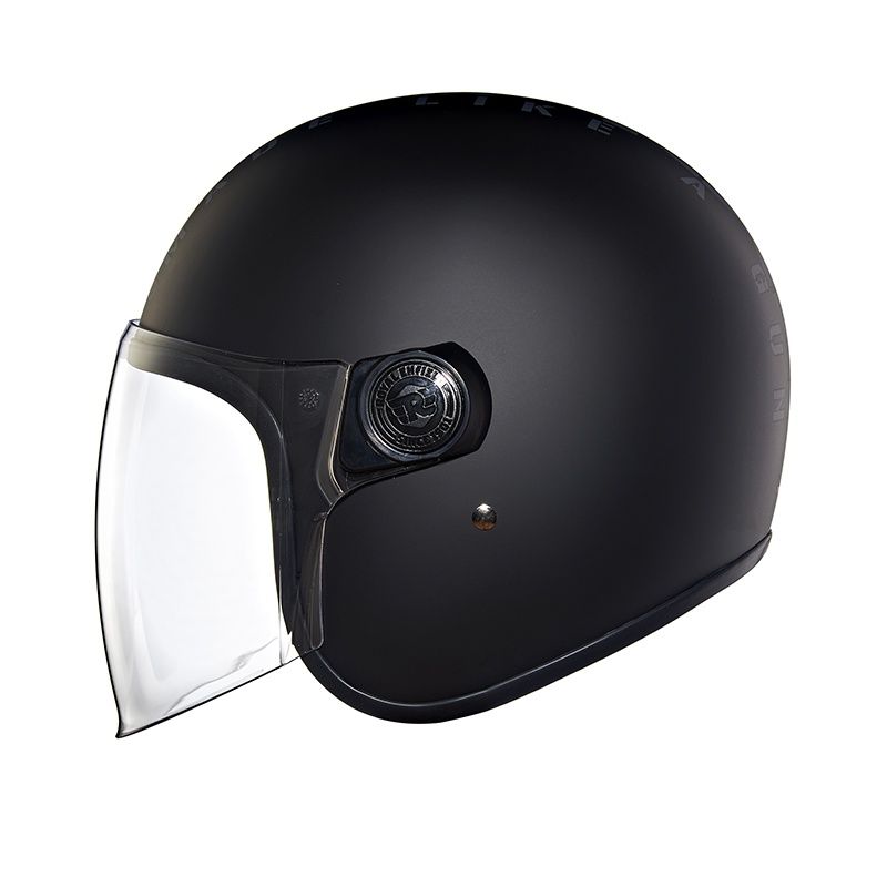 Royal Enfield Op Mlg Helmet | Matt Black And Dark Grey | L 