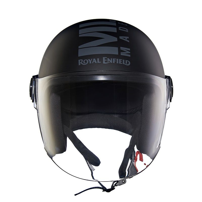 Royal Enfield Op Mlg Helmet | Matt Black And Grey | XL