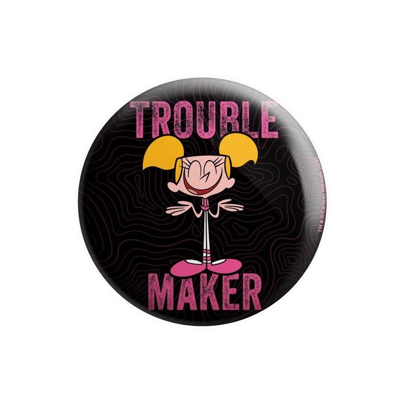 House Of Festivals Trouble Maker - Dexter'S Laboratory Official Badge