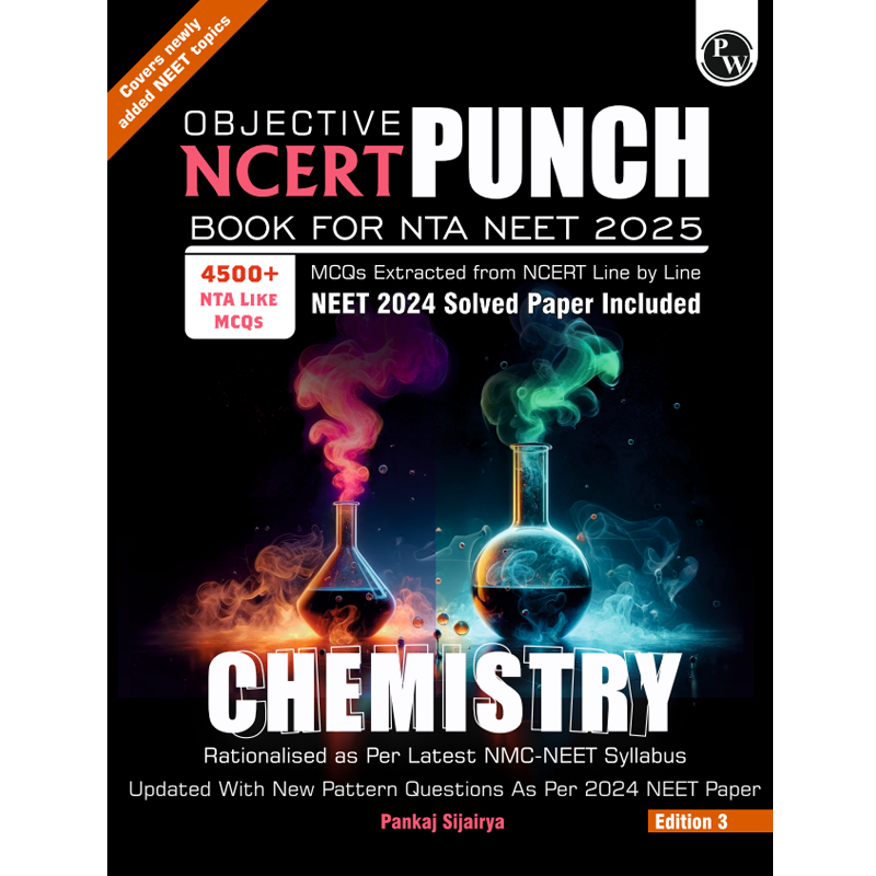 NCERT Punch Chemistry For NEET 2025 by Pankaj Sijairya Sir with NEET '24 Solved Paper