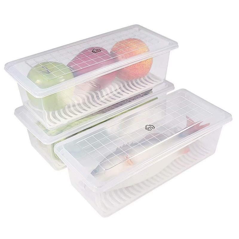 New Dawn Set Of 4 Food Container Freeze Storage Box Container -Versatile & Durable Fridge Organiser