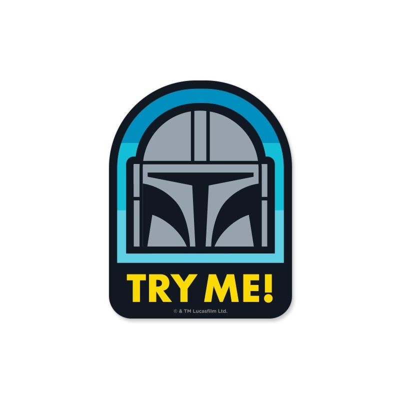 House Of Festivals Mr Meeseeks- Look At Me - Rick And Morty Official Sticker (1pc) & House Of Festivals Try Me - Star Wars Official Sticker (1pc) Combo