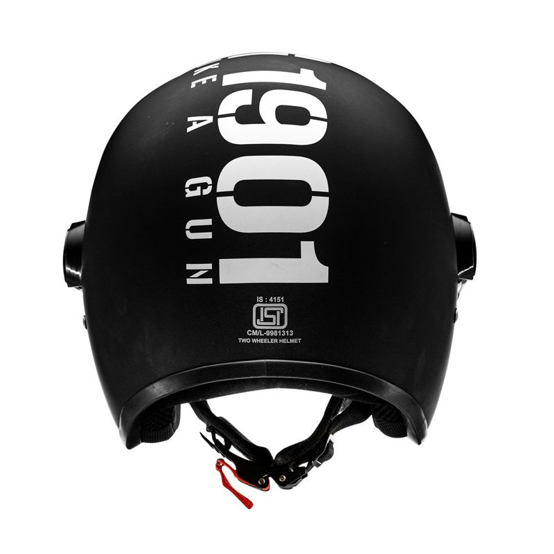 Royal Enfield Chopper Helmet | Matt Black | L | 60 cm