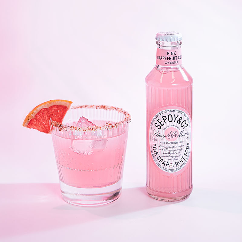 Sepoy & Co. Pink Grapefruit Soda
