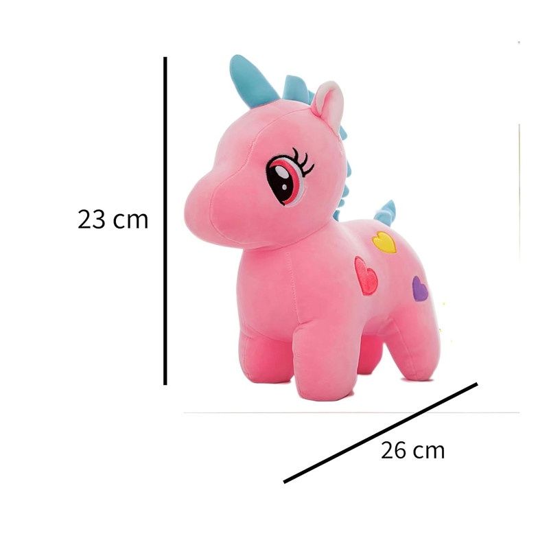 Fablue Unicorn Plush Soft Toy Animal For Kids (Colour May Vary)