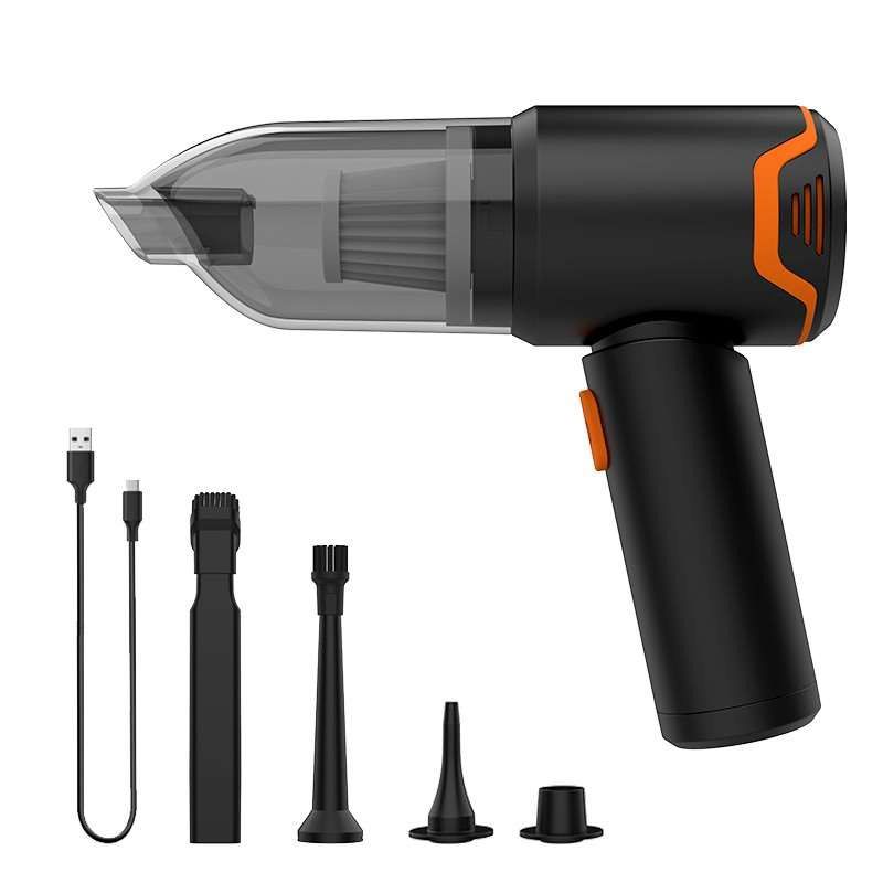 Potauto Cordless Portable & Rechargable Vacuum Cleaner And Dust Blower With 4 Adaptable Attachment