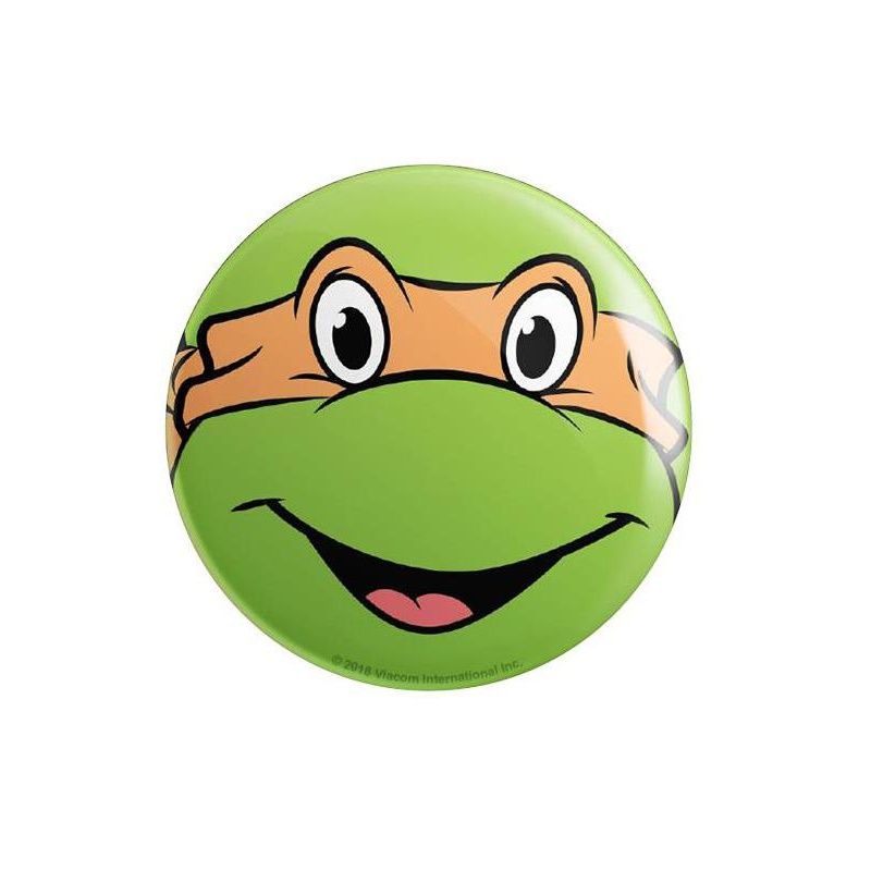 House Of Festivals Michelangelo Face - Tmnt Official Badge