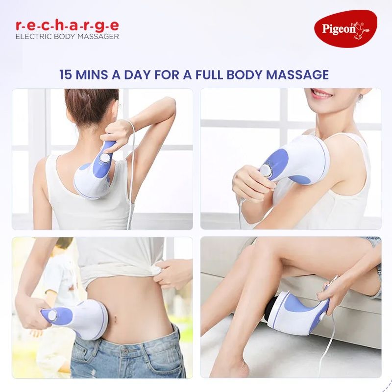 Pigeon Electric Body Massager 4 in 1 Laze