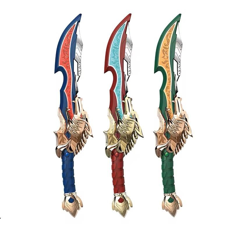 Toyshine 17 Light-Up Flashing Sword with Sound Effects for Kids