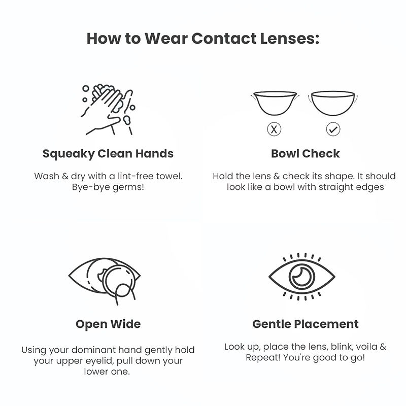Aqualens Contact Lenses Aquacolor Dusky Brown Candy Pack Zero Power Colored Lenses (2 Lens/Box)