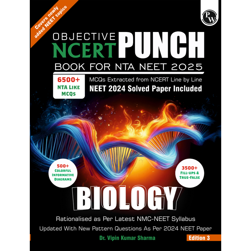 NCERT Punch Biology For NEET'25 by Dr. Vipin Kumar Sharma Sir with NEET '24 Solved Paper