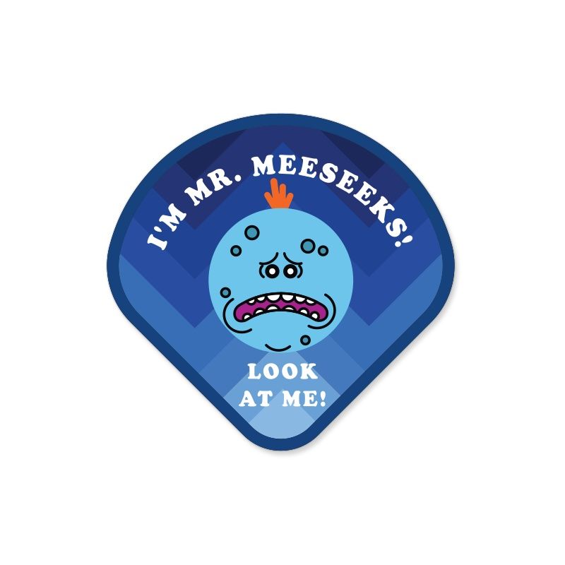 House Of Festivals Mr Meeseeks- Look At Me - Rick And Morty Official Sticker (1pc) & House Of Festivals Try Me - Star Wars Official Sticker (1pc) Combo