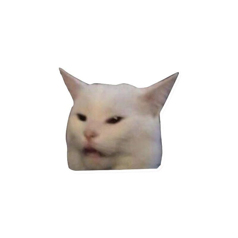 House Of Festivals Smug Cat - Sticker