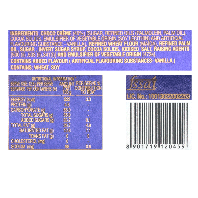 Parle Hide & Seek Choco Roll Centre Fills | Trans Fat-free