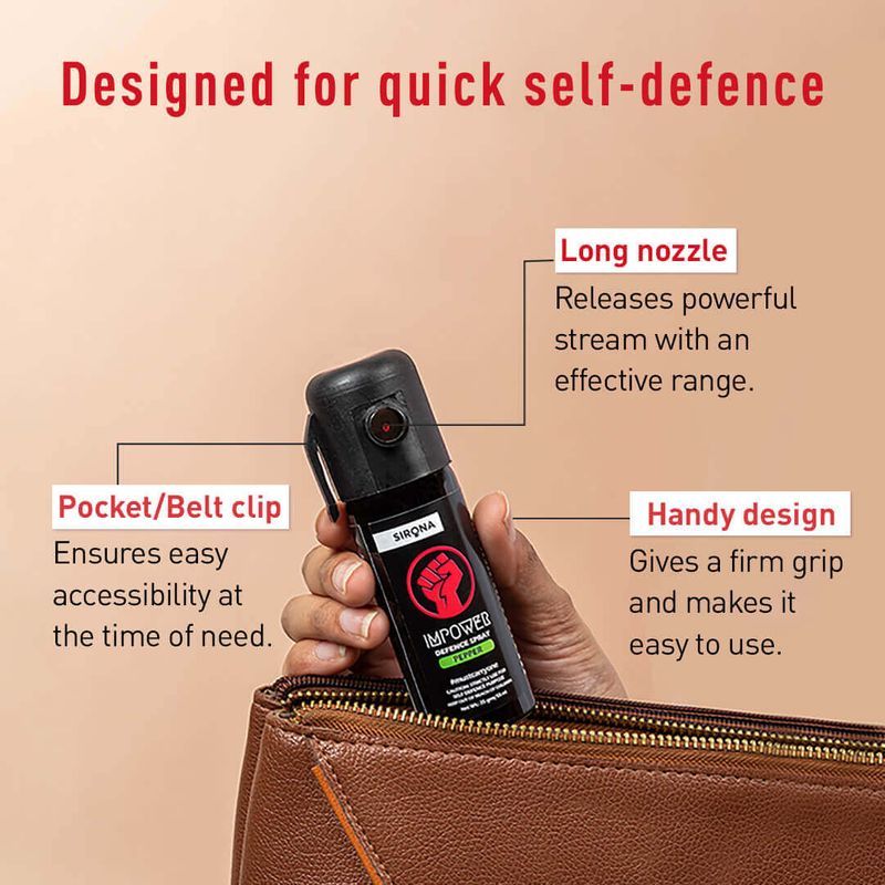 Impower Self Defence Pepper Spray 55 ml Combo