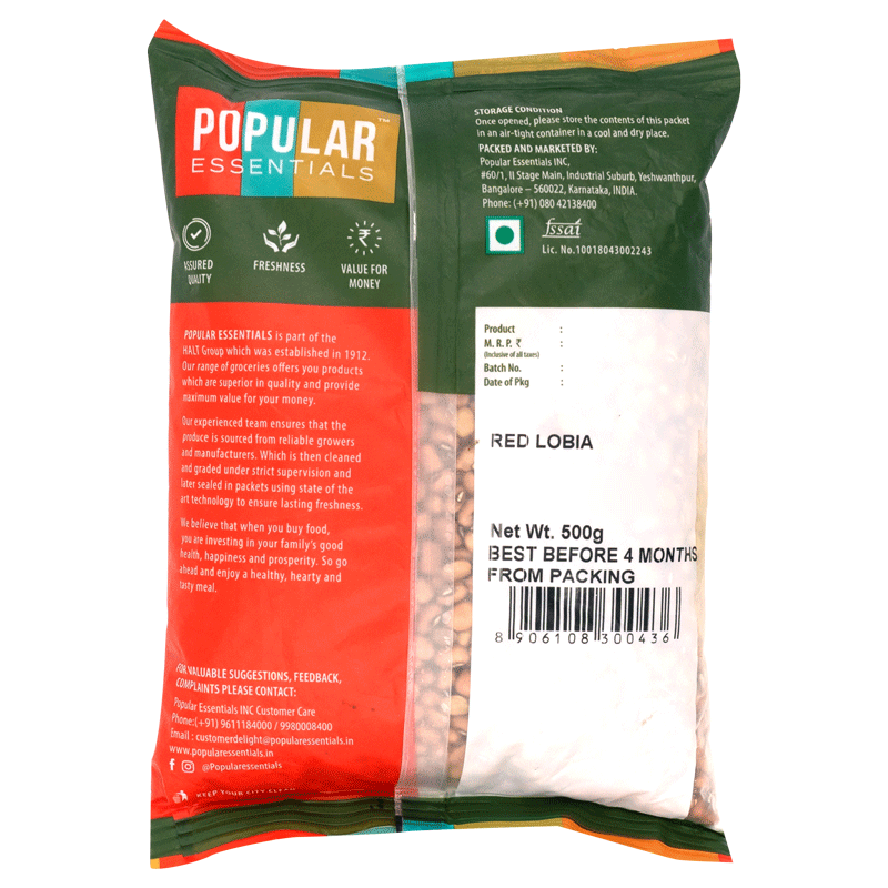 Popular Essentials Red Lobia