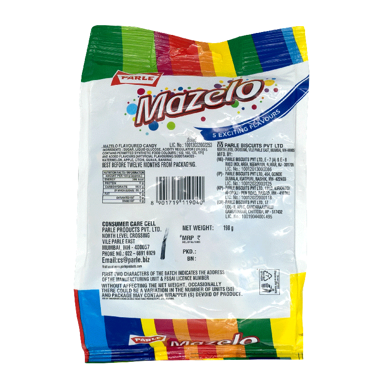 Parle Assort Mazelo Chocolate