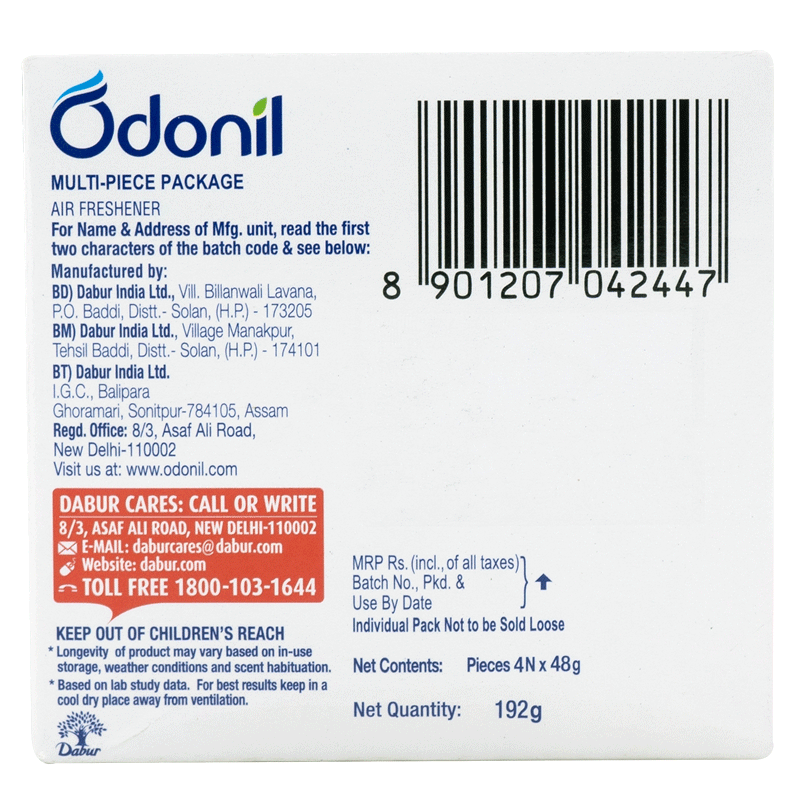 Odonil Toilet Air Freshener  Mixed Fragrances