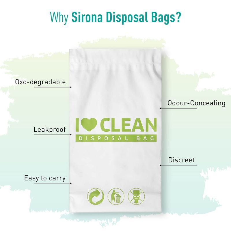 Sirona Sanitary Pads and Diapers Disposal Bag