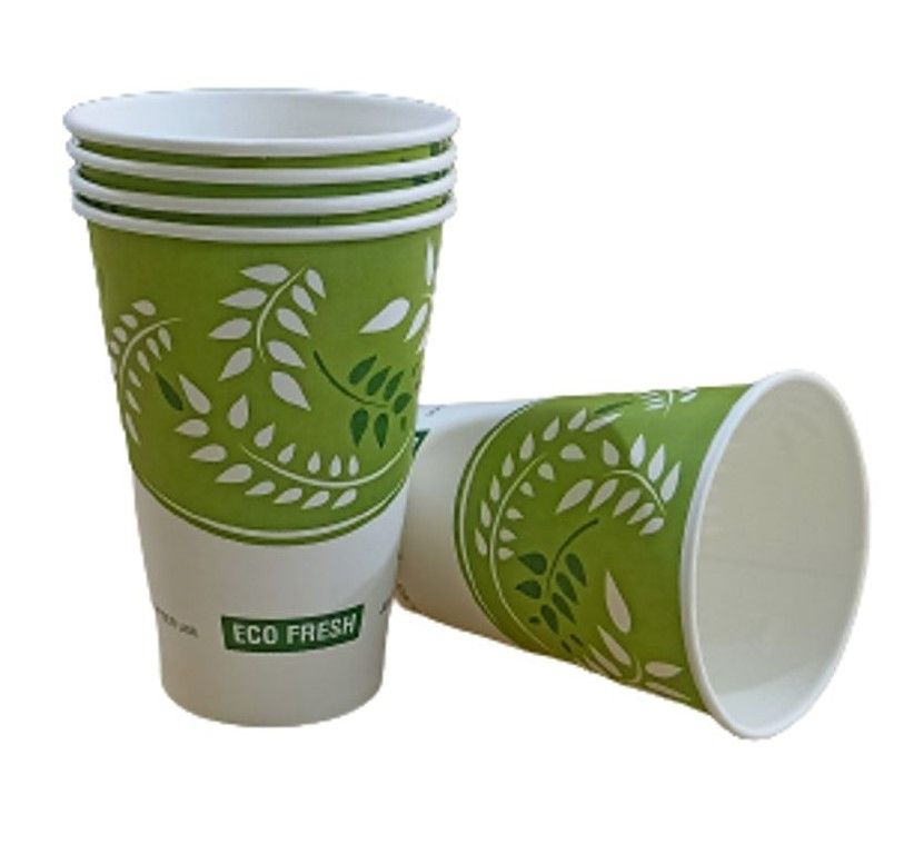 Vinay Trading Paper Printed Cups - 330 ml - Pack Of 25