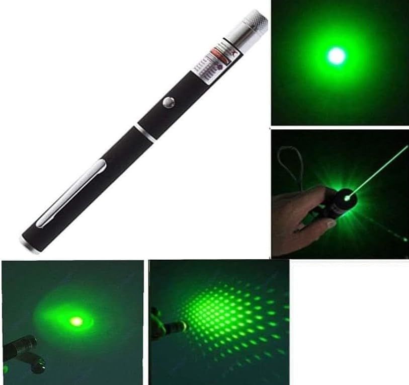 Hashwow Ultra Powerful Green Laser Pointer Pen - 2000M Range , Disco Light Effect