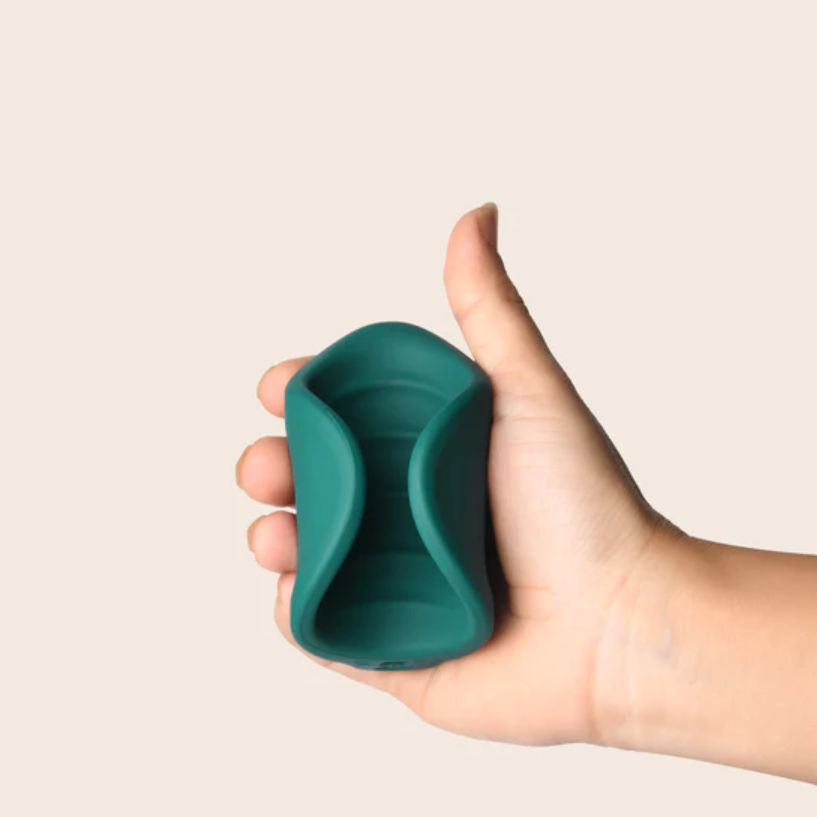 MyMuse Beat Stroker - 10 Speeds, Rechargeable & Waterproof (Emerald Forest)