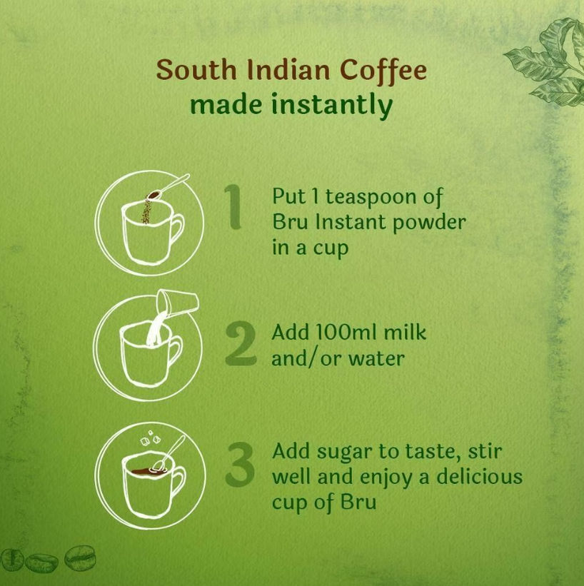 Bru Instant Coffee 50 g Combo