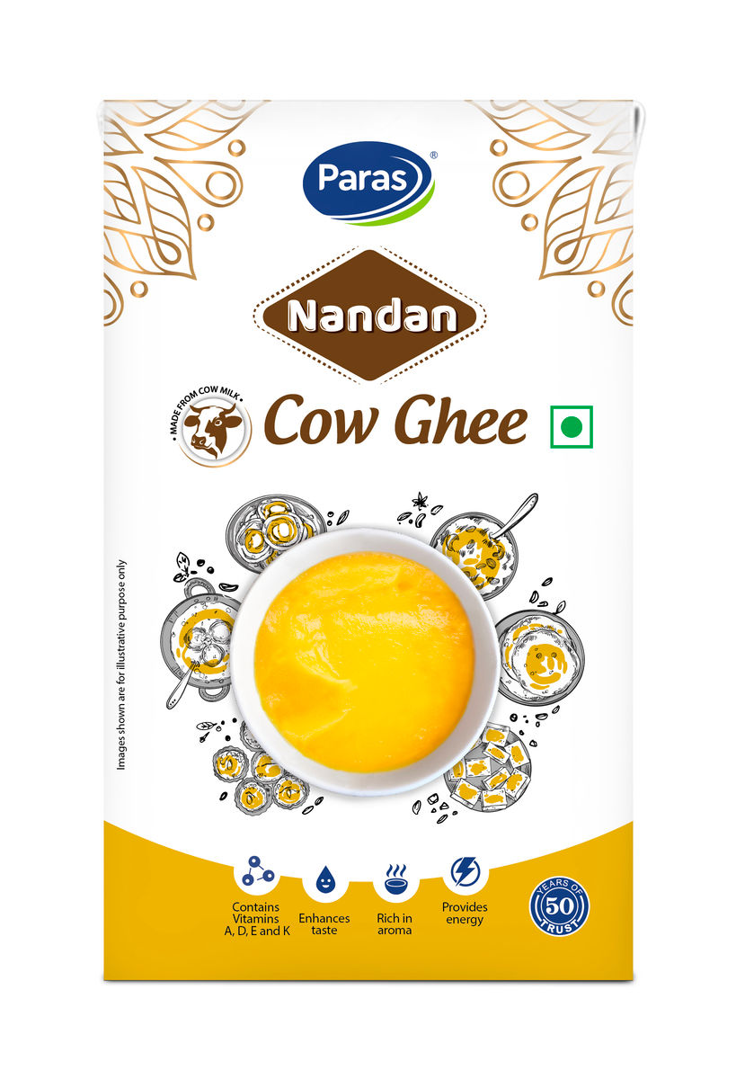 Paras Nandan Cow Ghee Tetrapack