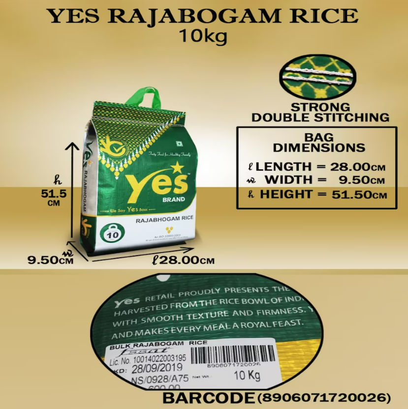 Yes Rajabogam Boiled Rice