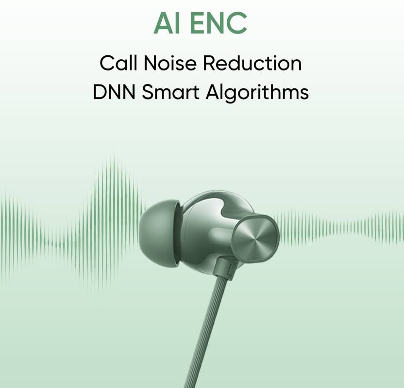 Realme Buds Wireless 3 Neo In Ear Bluetooth Neckband With 13.4 Mm Dynamic Bass Boost Driver - Green