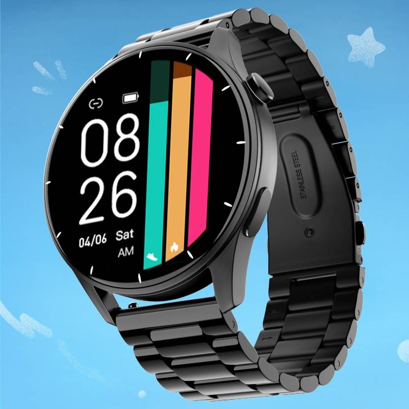 Noise Noisefit Crew Smartwatch ( 1.7" Lcd Display, Ip68 Water Resistant)(1pc) & Intuition Boost Thread Rakhi(1pc) Combo